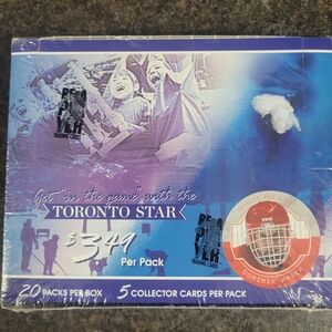 Toronto Star Get "In The Game" Collector Cards 2003-2004 sealed Wax Box ( 2 Box)